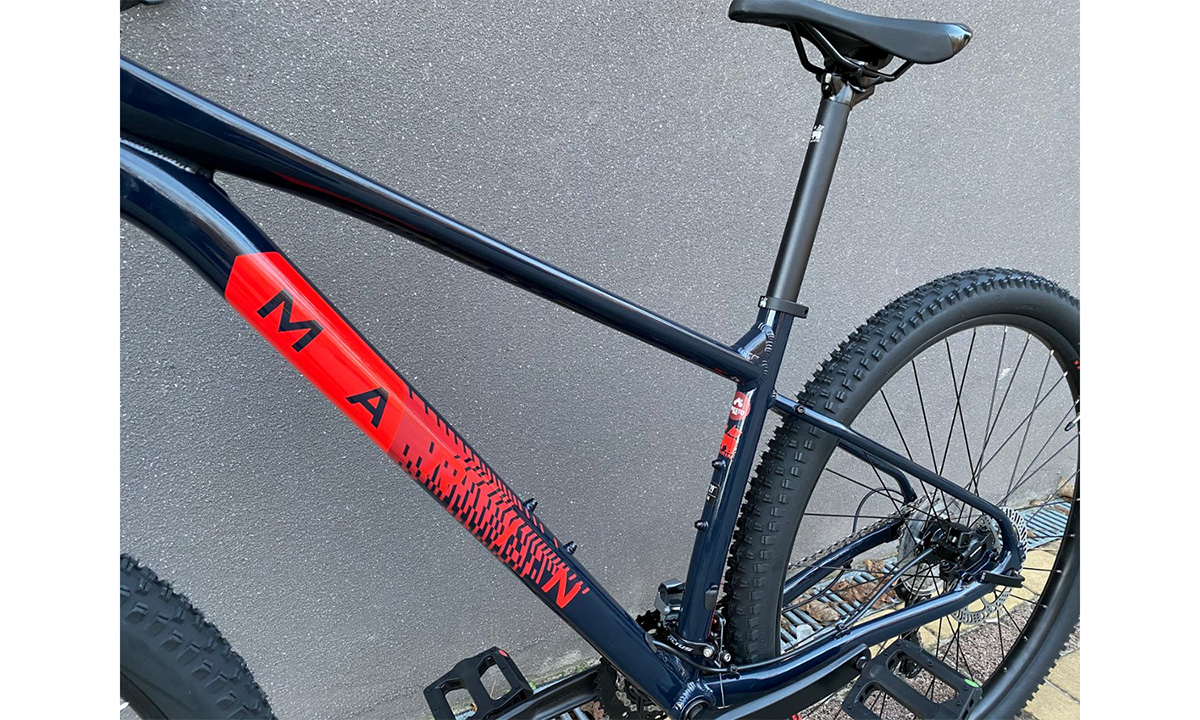 Велосипед Marin BOBCAT TRAIL 4 29" 2021, розмір XL, Синьо-червоний 6