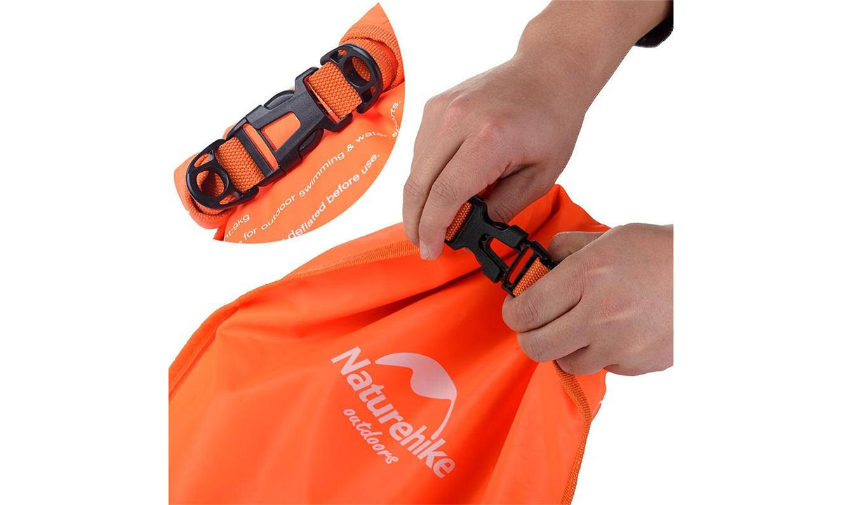 Буй-гермомішок Naturehike NH17S001-G, 28 л, помаранчевий 4 Буй-гермомішок Naturehike NH17S001-G, 28 л, помаранчевий 4