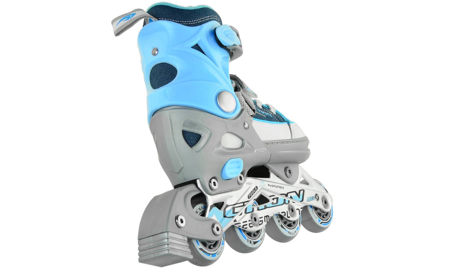 Роликовые коньки Action KIRE размер 37-40 Blue 6