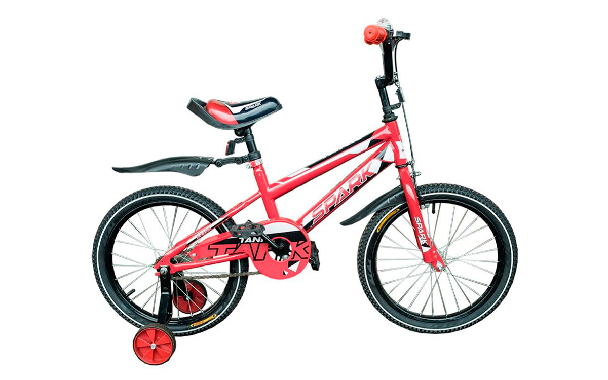 Фотографія Велосипед SPARK KIDS TANK 16" (2021) 2021 Red