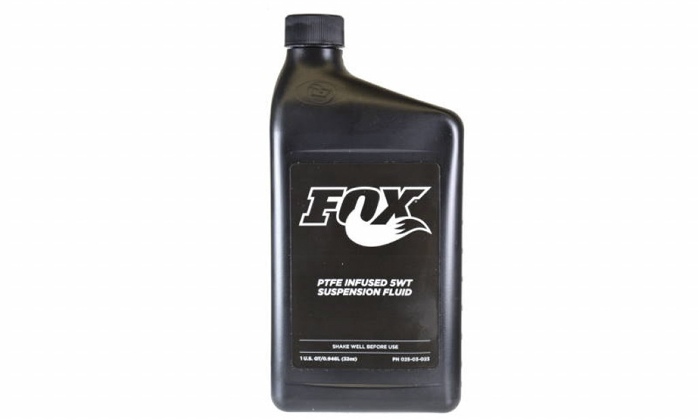 Фотография Масло FOX Suspension Fluid 5 wt Teflon Infused 946 мл