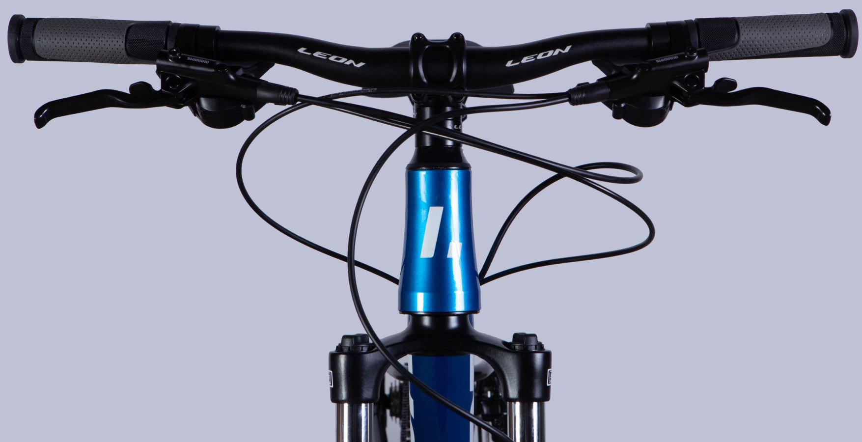 Велосипед Leon XC 100 HDD 27,5", розмір XS, рама 13", 2025, синiй з чорним 6 Велосипед Leon XC 100 HDD 27,5", розмір XS, рама 13", 2025, синiй з чорним 6