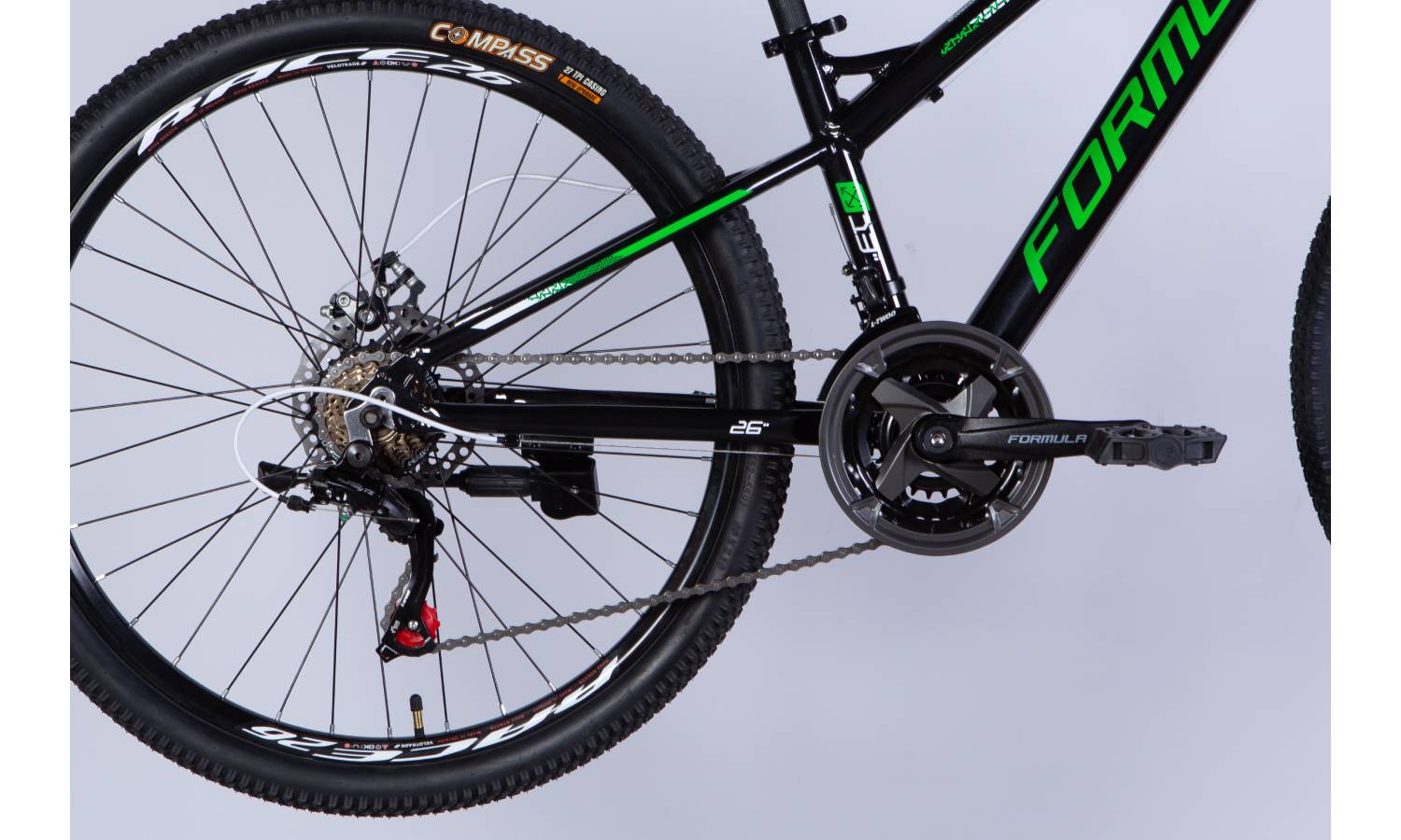 Фотографія Formula BLACKWOOD DD 26 "XS XS RAMA 13" 2025 Чорний зелений 5