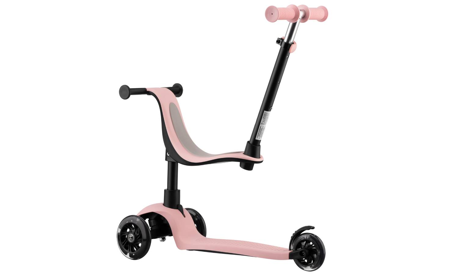 Самокат Miqilong Alamo розовый 14