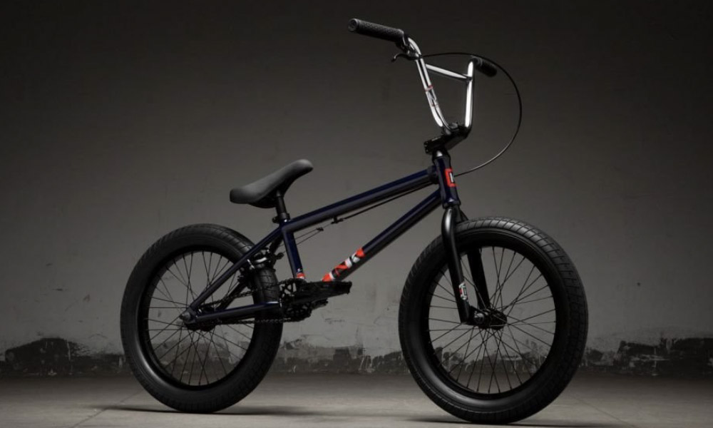 Велосипед KINK BMX Kicker 18" 2021 синій 2