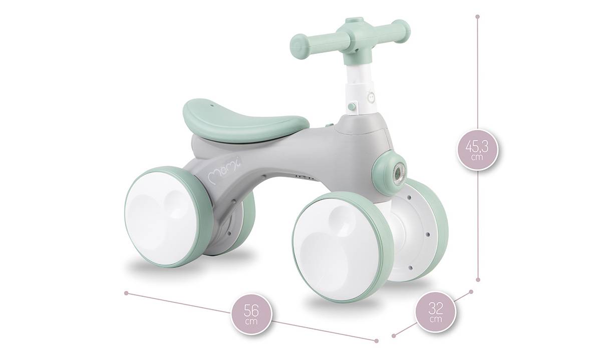 Беговел MoMi TOBIS Grey 10