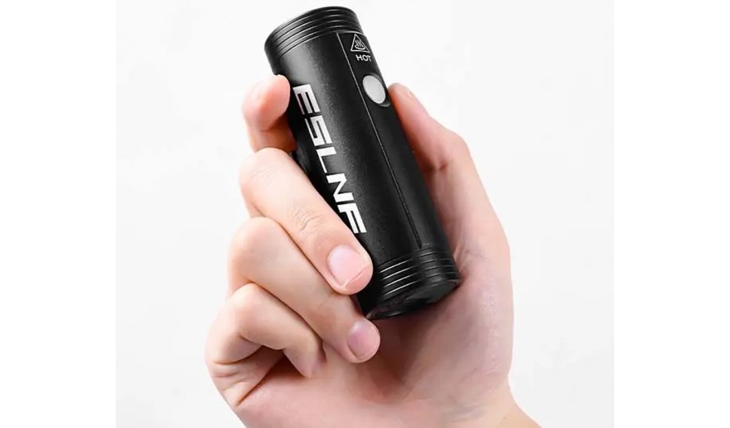 Фара передняя EsLNF 500 на руль, черная 2