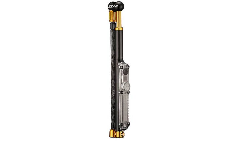 Ручной насос Lezyne Digital Shock Drive, 350 psi, черный-золотистый 2 Ручной насос Lezyne Digital Shock Drive, 350 psi, черный-золотистый 2