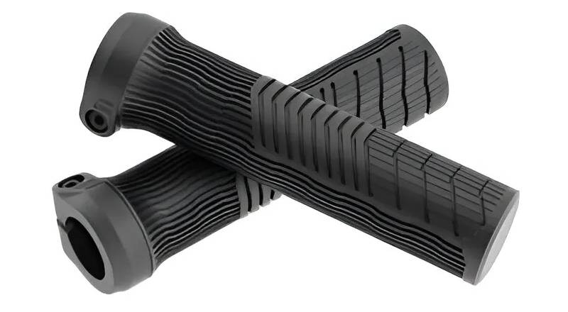 Грипсы VP VPG-106, 138мм, с одним замком, черные 