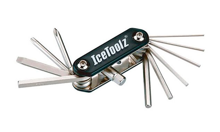 Фотографія Ключ ICE TOOLZ 95A5 доладний 11 інструментів Compact-11 black