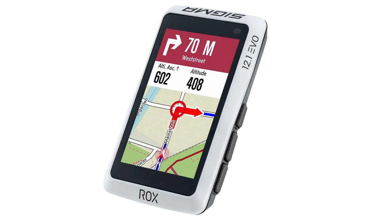 Велокомп'ютер Sigma Sport ROX 12.1 EVO Sensor Set White 4