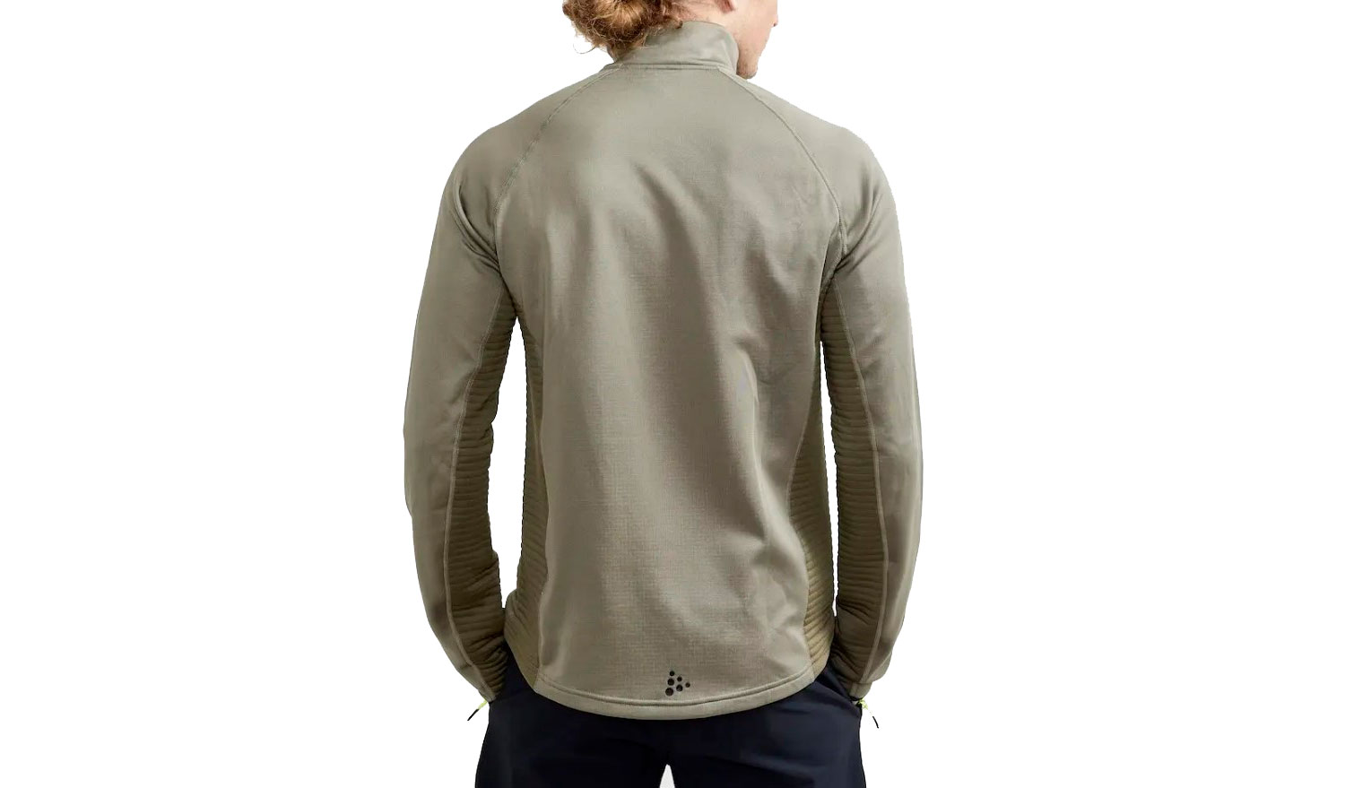 Кофта Craft ADV Tech Fleece Thermal midlayer мужская, размер XL, сезон AW 21, зеленый 3