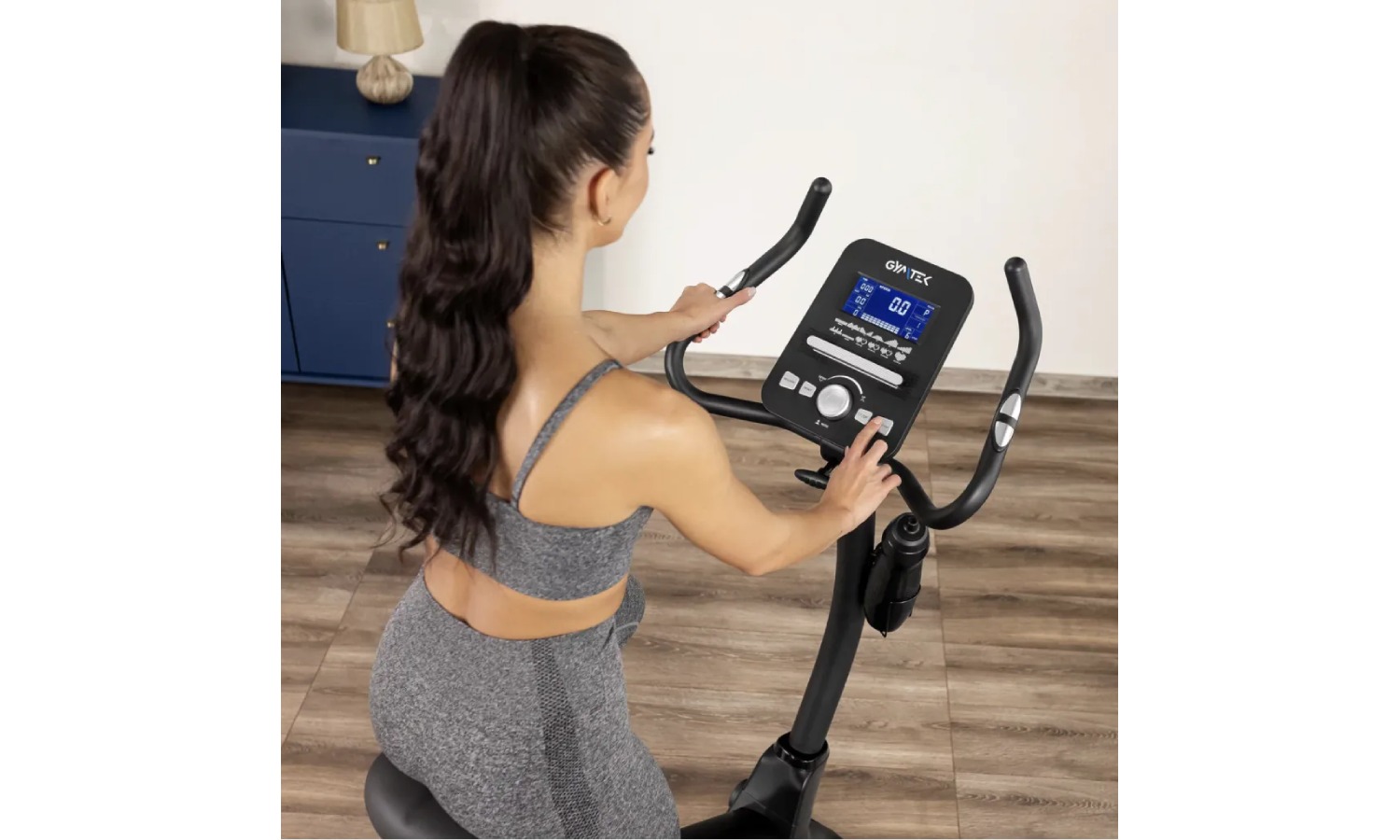 Велотренажер Gymtek XB3000 электромагнитный черный 11