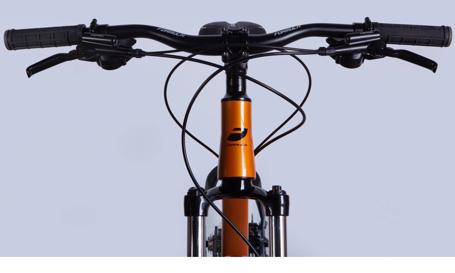 Велосипед Formula DRIVE HDD 27,5" размер L рама 19" 2025 серо-оранжевий 7