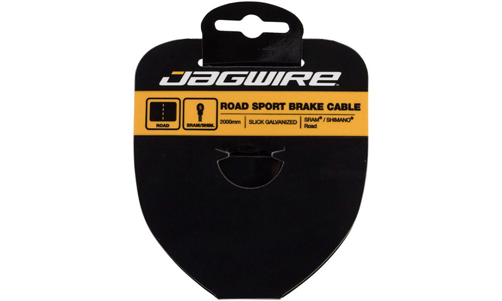 Фотографія Трос для гальма JAGWIRE 96SG2000 гальванізований 1.5X2000мм - SRAM/Shimano Road, сірий