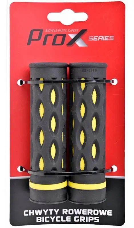 Грипси ProX GP-48B 115mm, Чорно-жовтий 2 Грипси ProX GP-48B 115mm, Чорно-жовтий 2