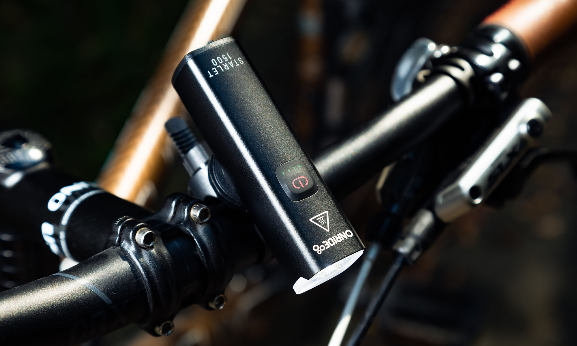 Велосипедная фара ONRIDE Starlet 1500 (1500 lm, 5000 mAh, Type-C) 2 Велосипедная фара ONRIDE Starlet 1500 (1500 lm, 5000 mAh, Type-C) 2