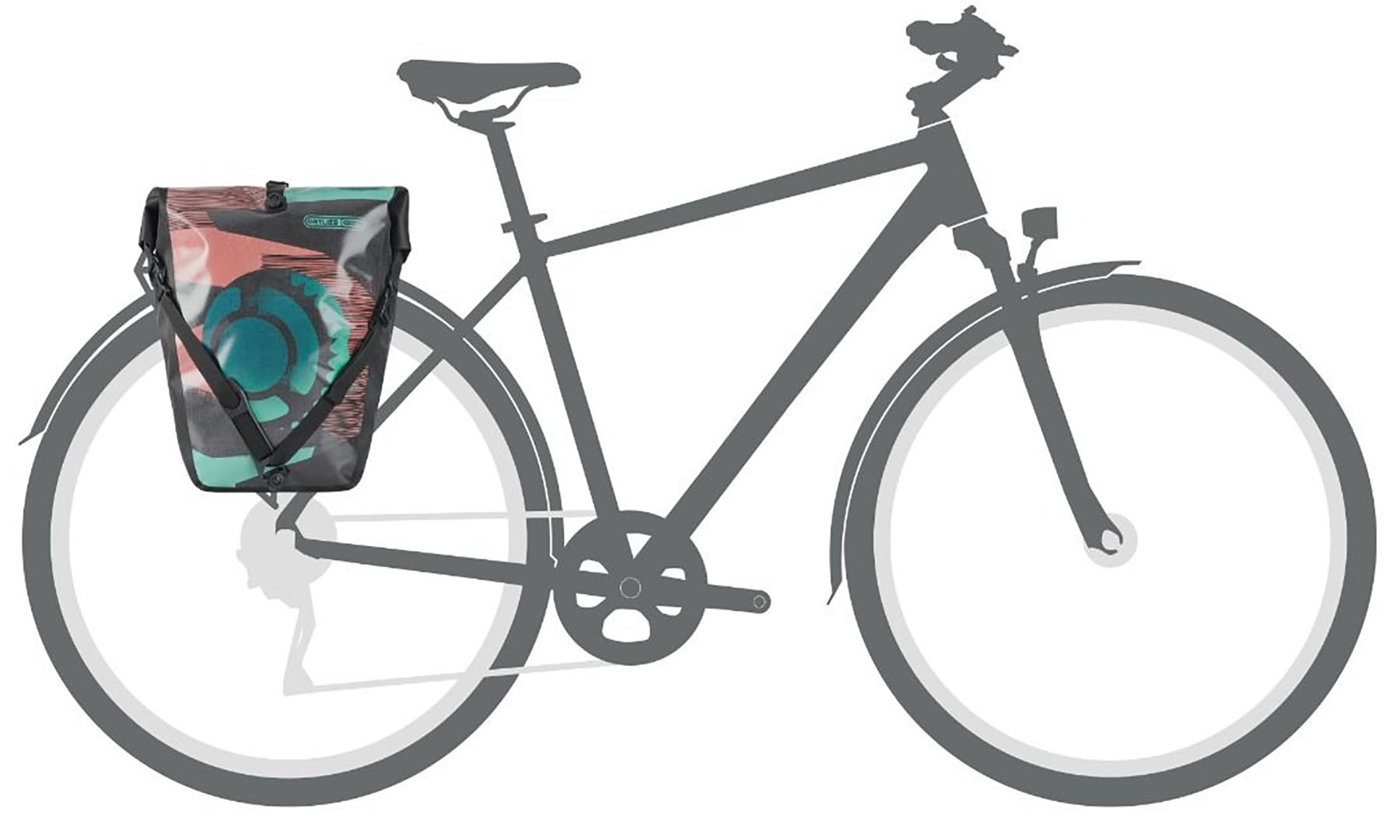 Гермосумка велосипедная Ortlieb Back-Roller Design Chainring; QL2 20 л 2