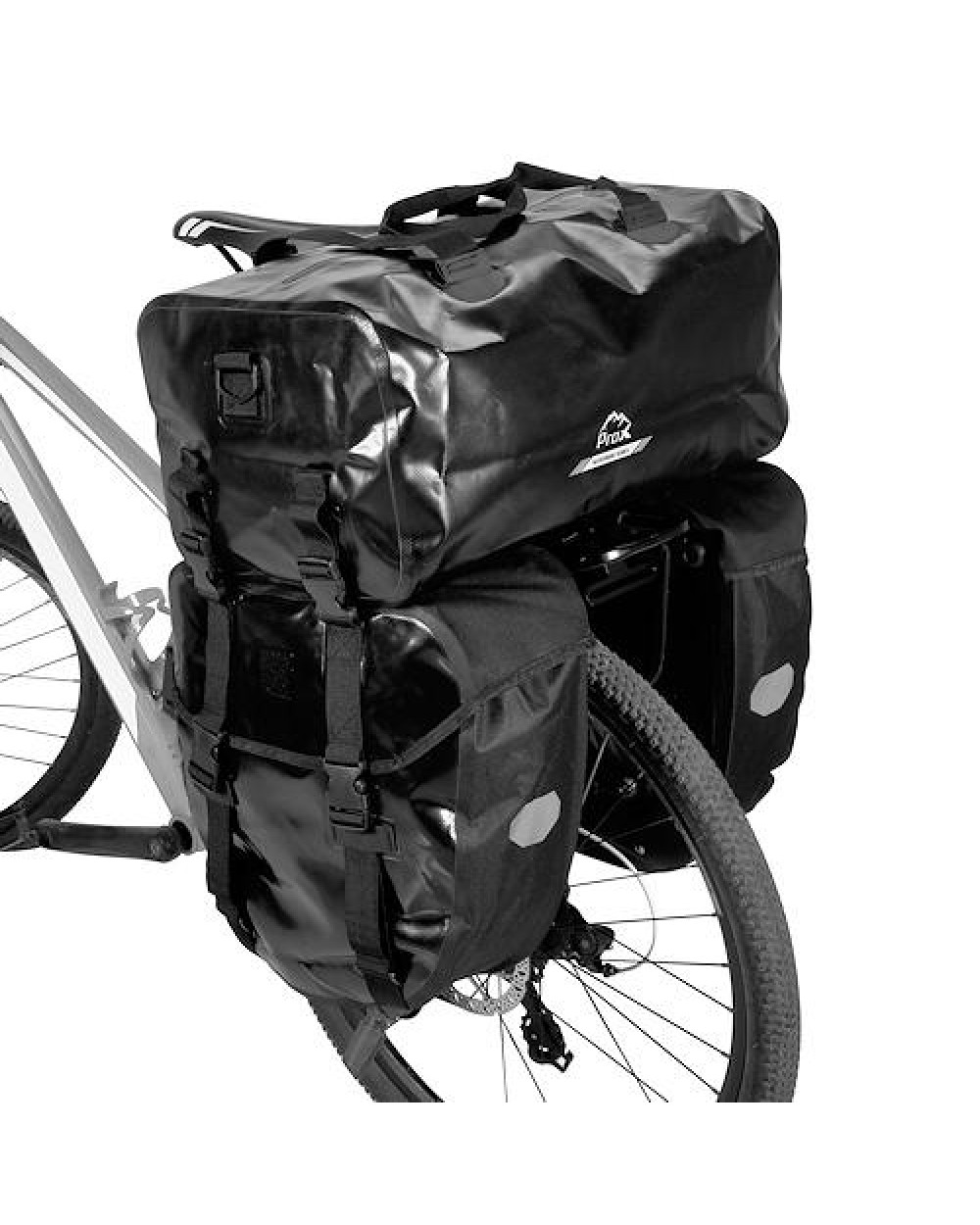 Велосумка на багажник ProX Ohio 201 32 л, черный 4 Велосумка на багажник ProX Ohio 201 32 л, черный 4