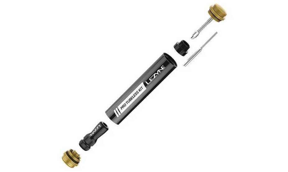 Ремкомплект для бескамерок Lezyne Pro Tubeless Kit, черный 2 Ремкомплект для бескамерок Lezyne Pro Tubeless Kit, черный 2