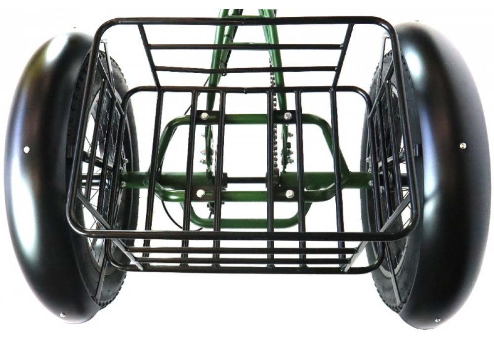 Триколісний електровелосипед VELOMOTOR CARGO 500W 36V 13Ah чорний 9 Триколісний електровелосипед VELOMOTOR CARGO 500W 36V 13Ah чорний 9