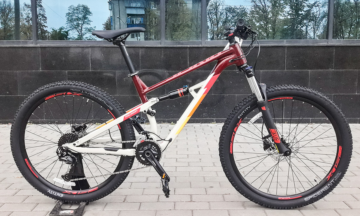 Фотографія Велосипед POLYGON SISKIU D5 27,5" (2021) 2021 Червоно-бежевий 8