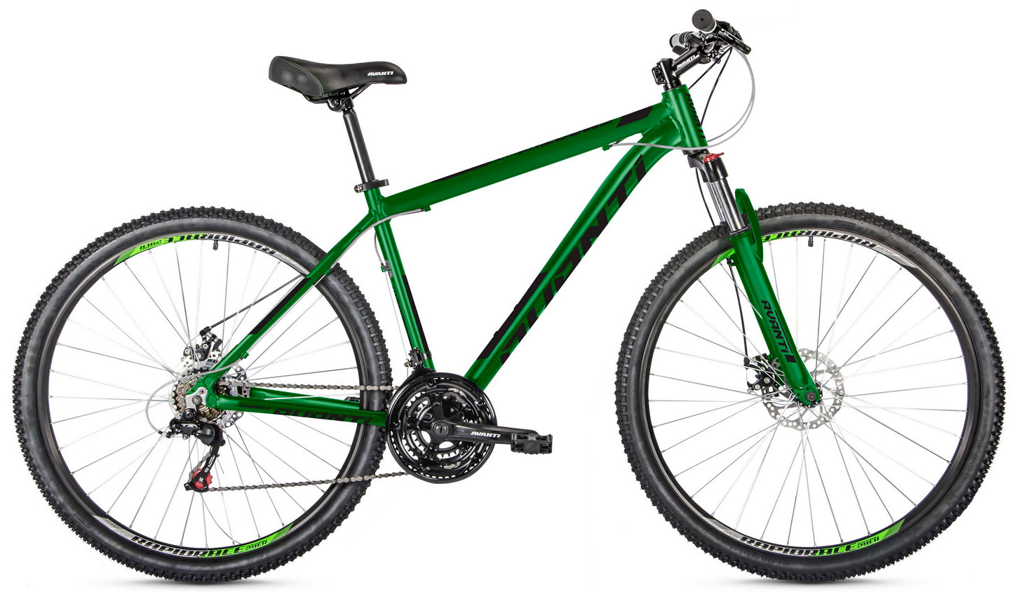 Фотографія Велосипед Avanti SMART 27,5" размер М рама 17" 2024 Зелено-черный