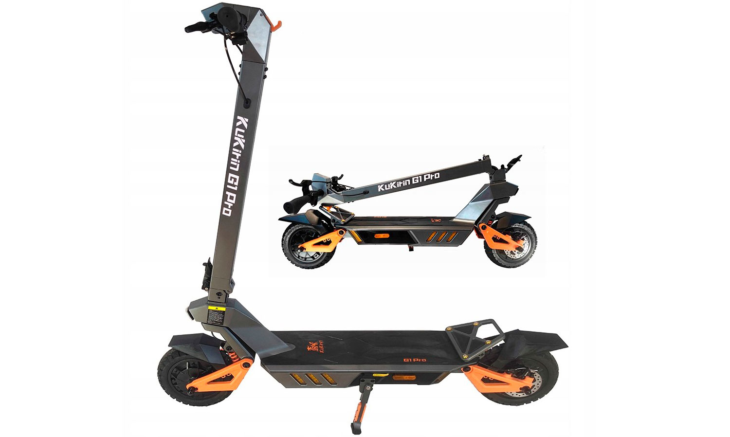 Электросамокат KUGOO KIRIN G1 PRO (800x2 Вт; 20 Ah; 48 В), черный 7