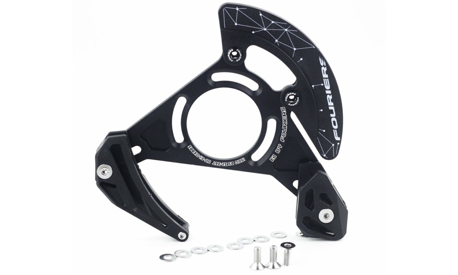Cutrier з ланцюга MTB Furiers Dx005 E-Type ISCG05 1X Система 32-38T CNC Aluh/Plastic Black 4