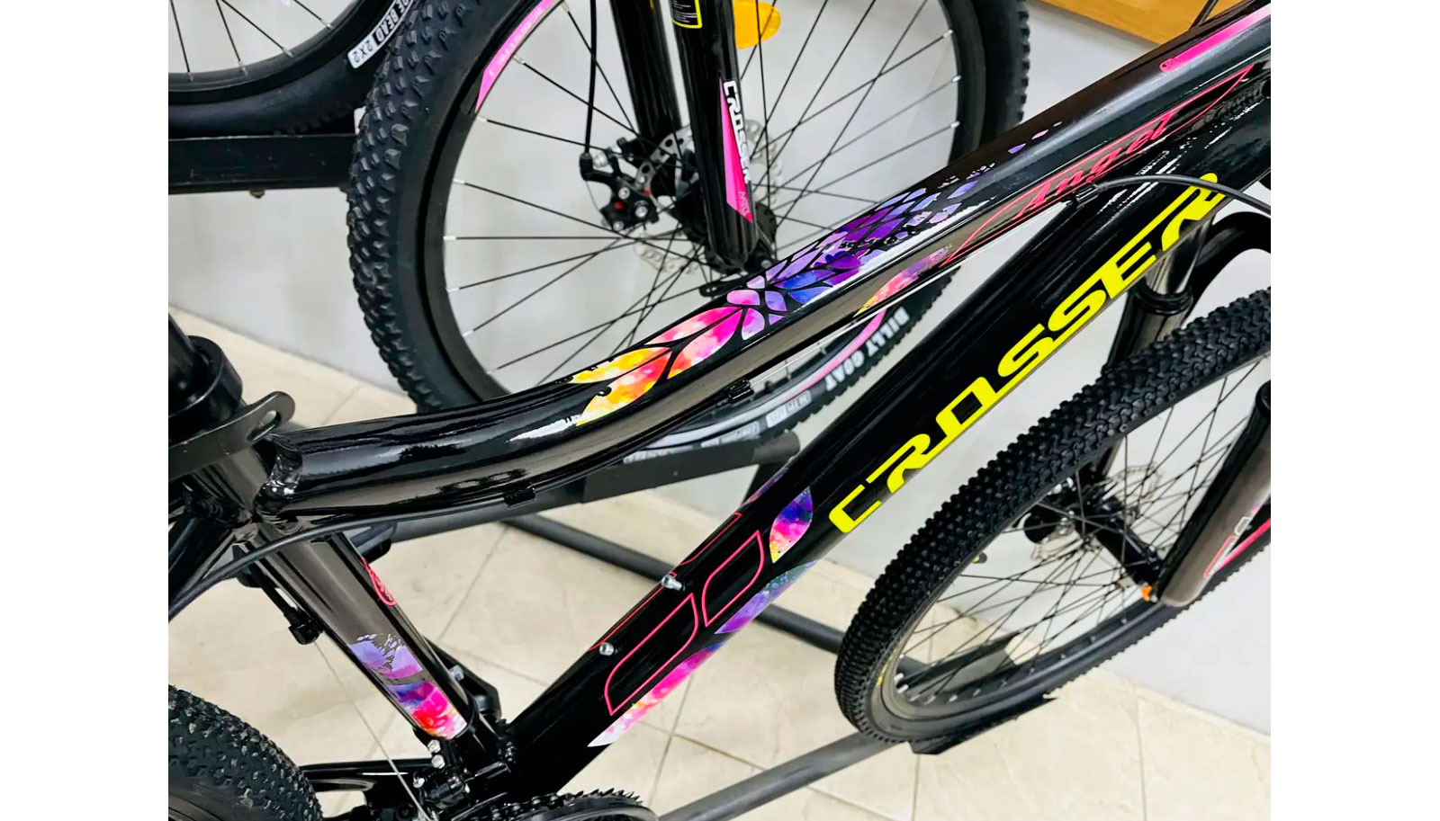 Велосипед Crosser Angel 29" розмір М чорний 2