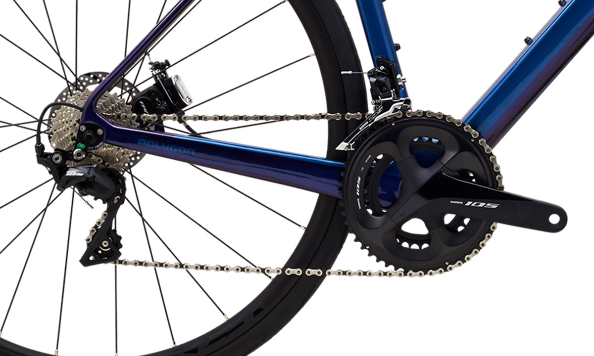 Велосипед POLYGON STRATTOS S7D 28" (2021) 2021 Серый 4