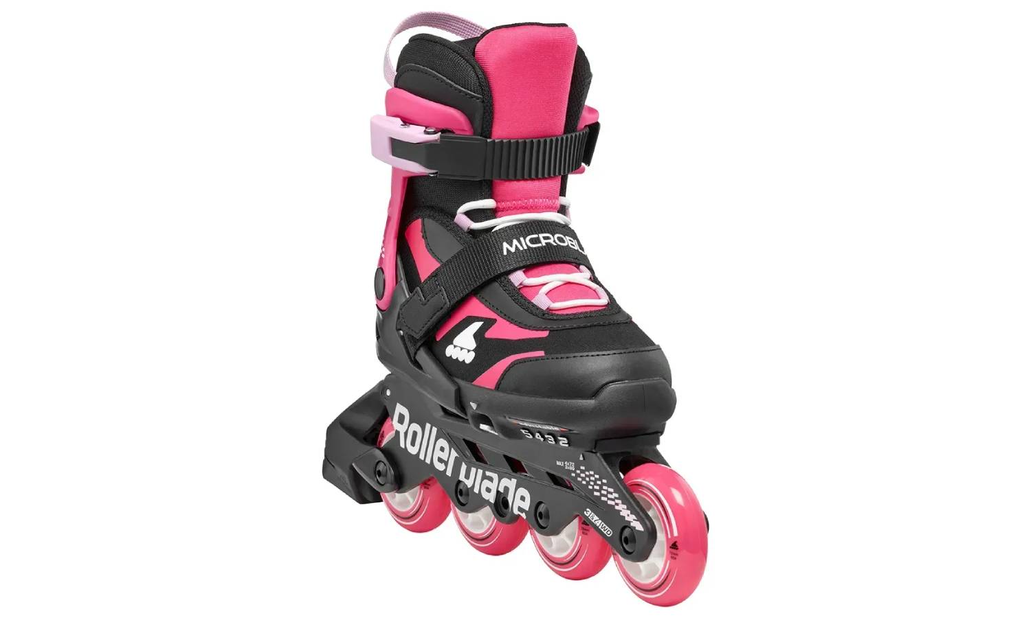 Ролики Rollerblade Microblade black-pink 36.5-40 2 Ролики Rollerblade Microblade black-pink 36.5-40 2