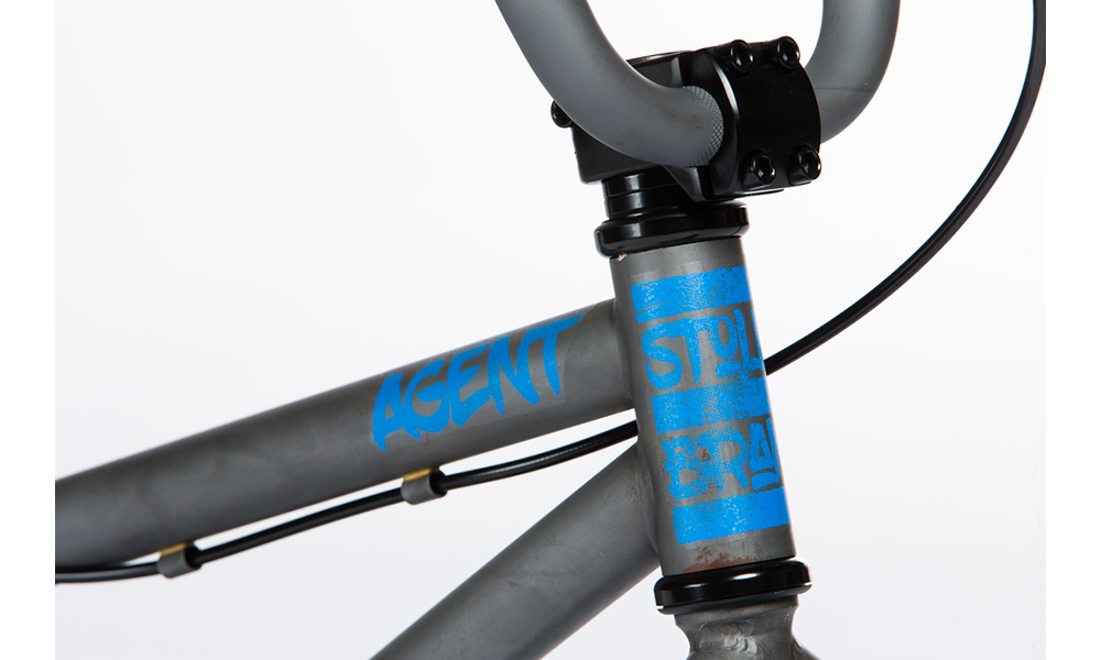 Велосипед Stolen AGENT 12" HB COMPLETE BIKE (2020) 2020 серо-синий 5