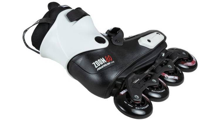 Ролики POWERSLIDE ONE URBAN SKATES Zoom 80 розмір 45,0-46,0 чорно-білий 2