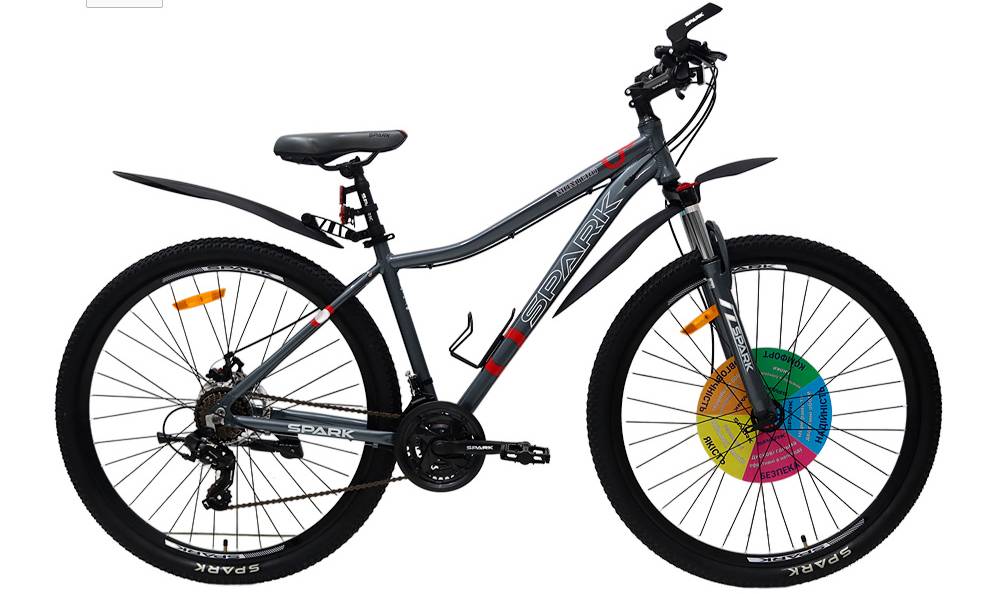 Фотография Велосипед SPARK MONTERO 29" размер М рама 17" 2024 Зелено-салатовый