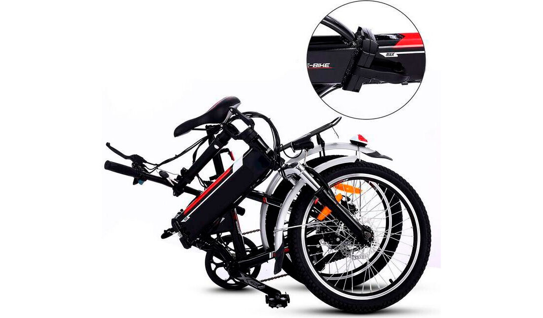 Электровелосипед MYATU A1 (250 Вт; 10 Ah 36 В) 20", черный 2