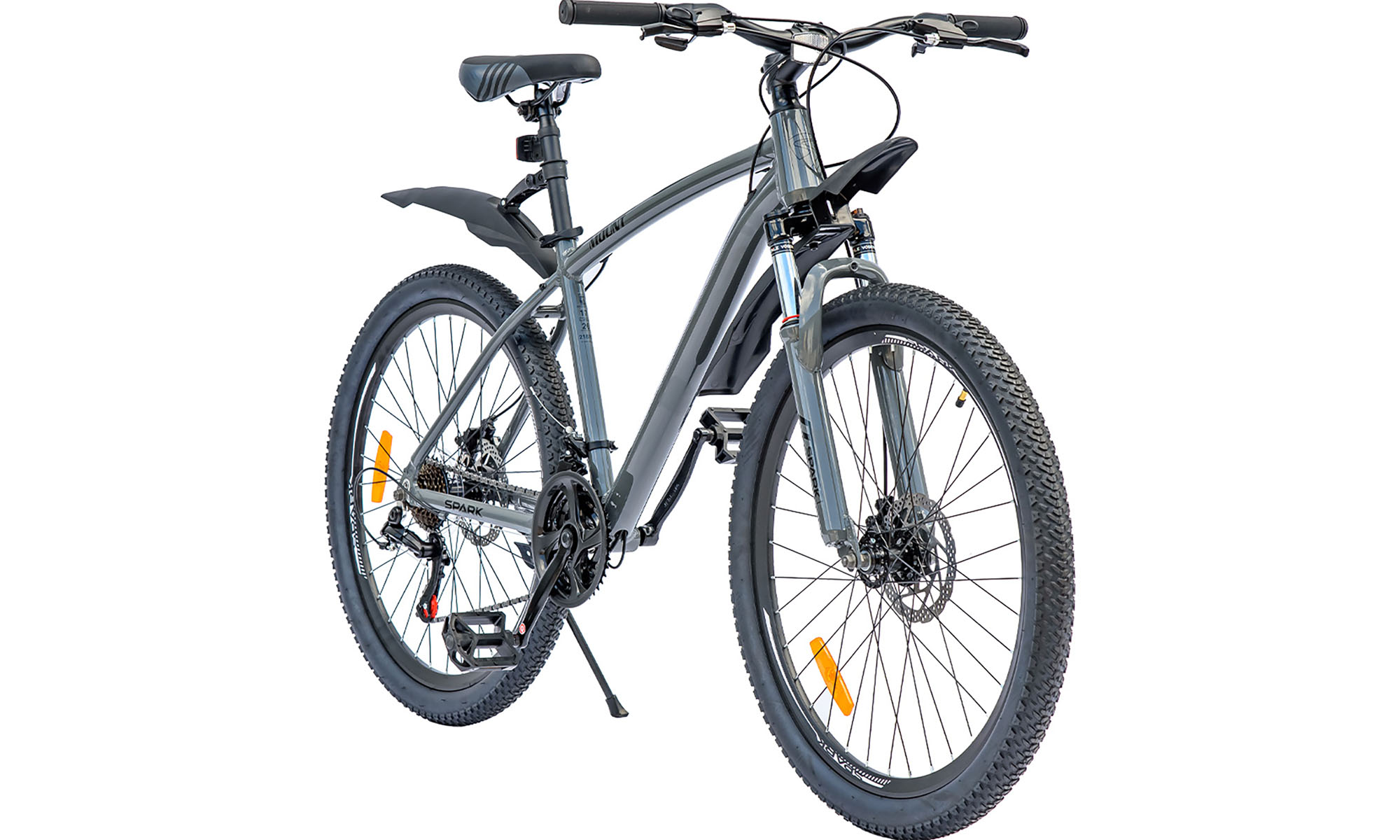 Велосипед SPARK MOUNT 26", размер M, рама 17", год 2025, серый 5
