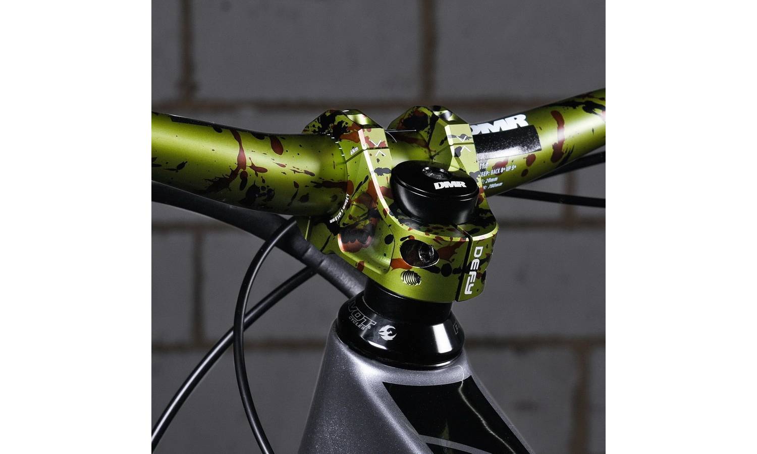 Вынос DMR Defy35+ SE Stem - Liquid Camo Green 5