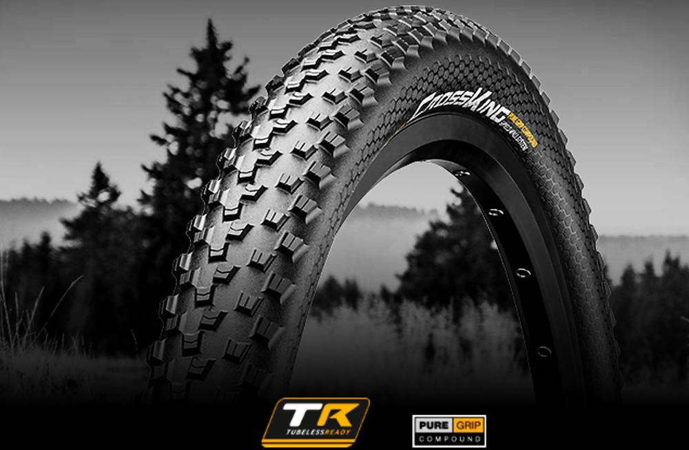 Покрышка бескамерная Continental Cross King ShieldWall 27.5" | 27.5 x 2.80, складная skin, Черная 3