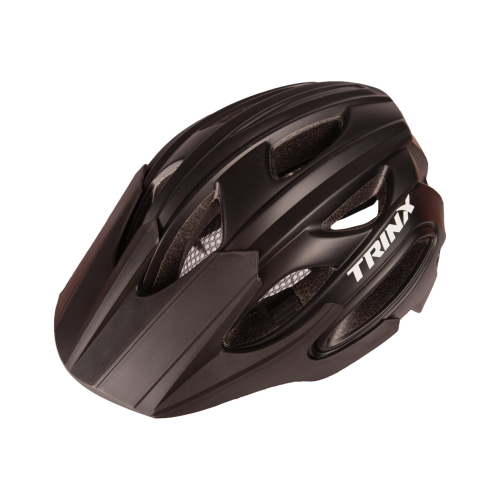 Велошлем Trinx TT10 з мигалкою розмір L (59-60 см), Чорний 2