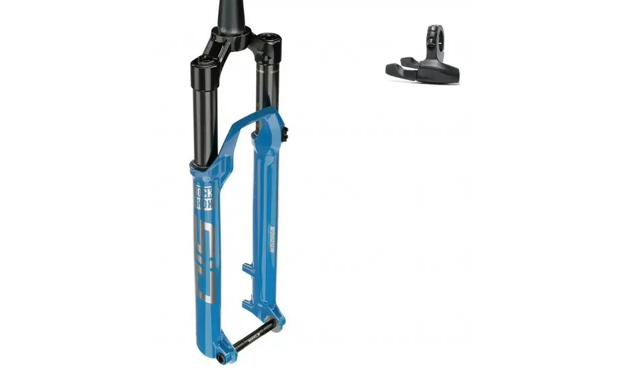 Фотографія Виделка RockShox SID Ultimate Race Day - Remote 29" Boost™ 15X110 120mm Gloss Blue 44offset Розташований DebonAir (includes Bolt on Fender, Star nut, Maxle St 