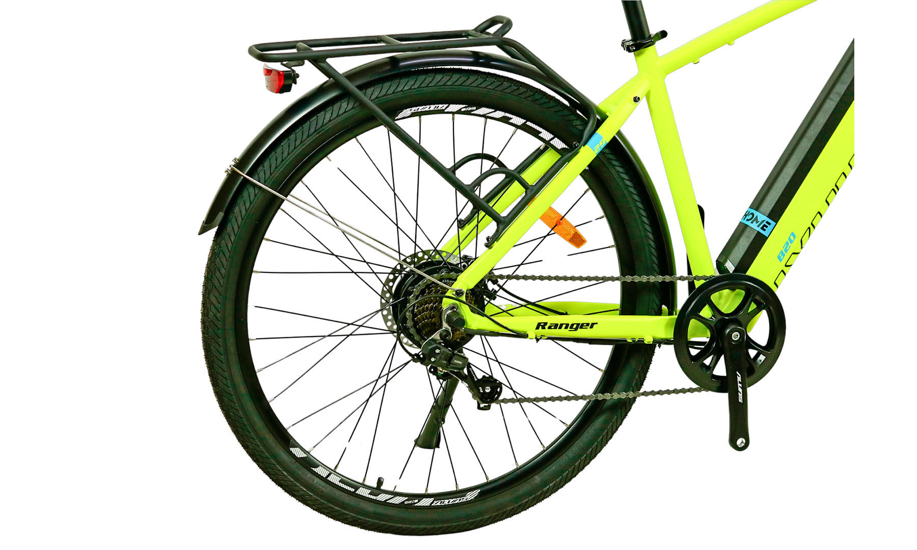 Электровелосипед Titan Alvas RANGER 820 Man 29" рама M (17") Желтый 6