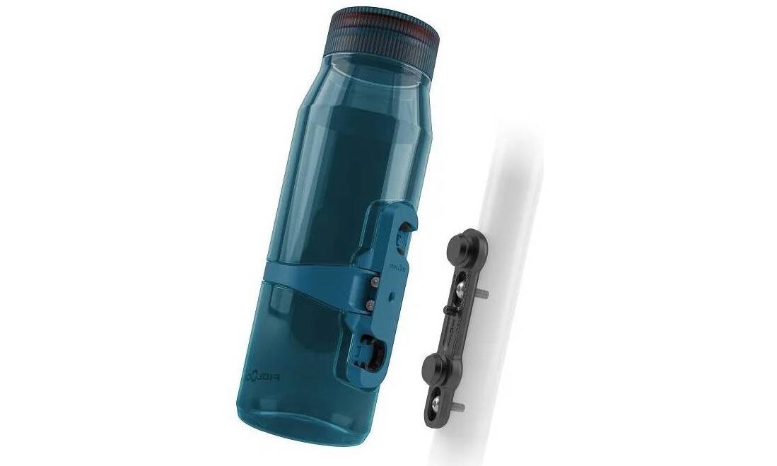 Фляга с коннектором и базой FIDLOCK TWIST bottle 700мл., прозрачный / синий Фляга с коннектором и базой FIDLOCK TWIST bottle 700мл., прозрачный / синий