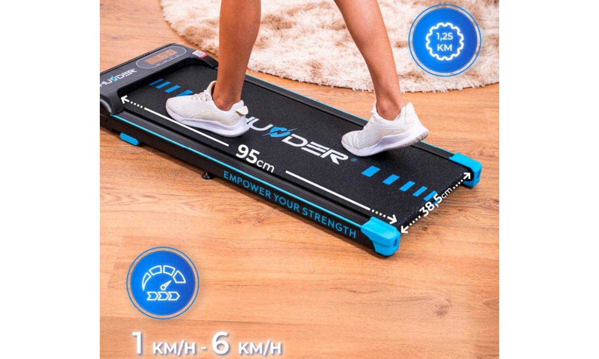 Бігова доріжка THUNDER KINDI-BLACK 6 Бігова доріжка THUNDER KINDI-BLACK 6