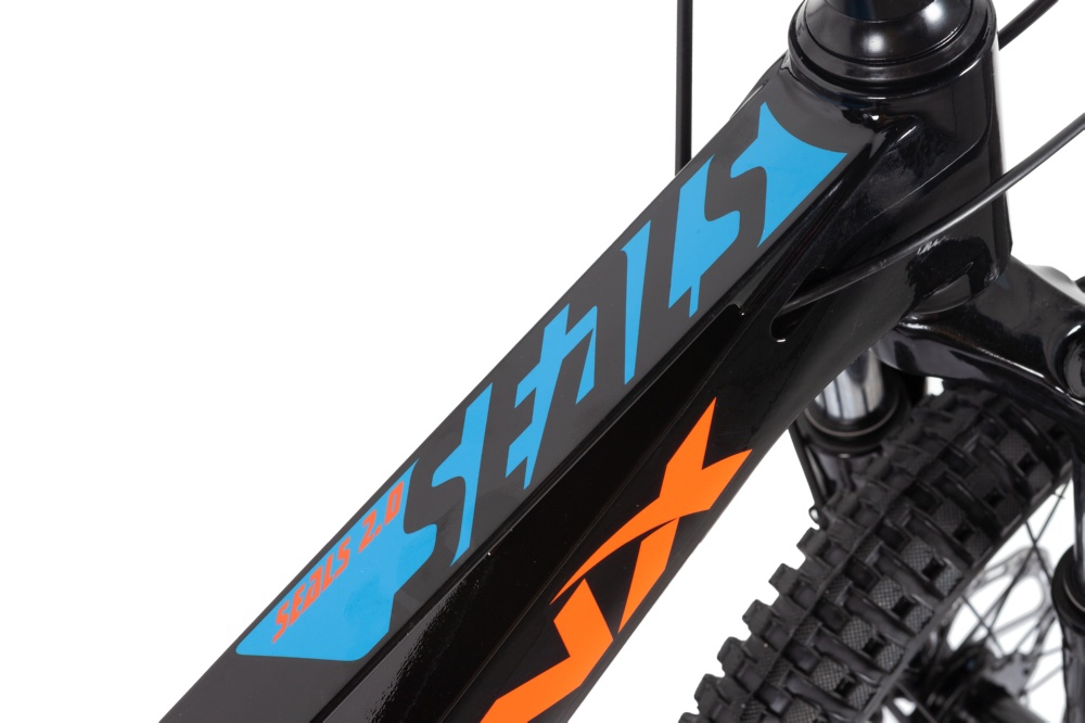 Велосипед Trinx SEALS 2.0 20" Black-Red-Blue 8