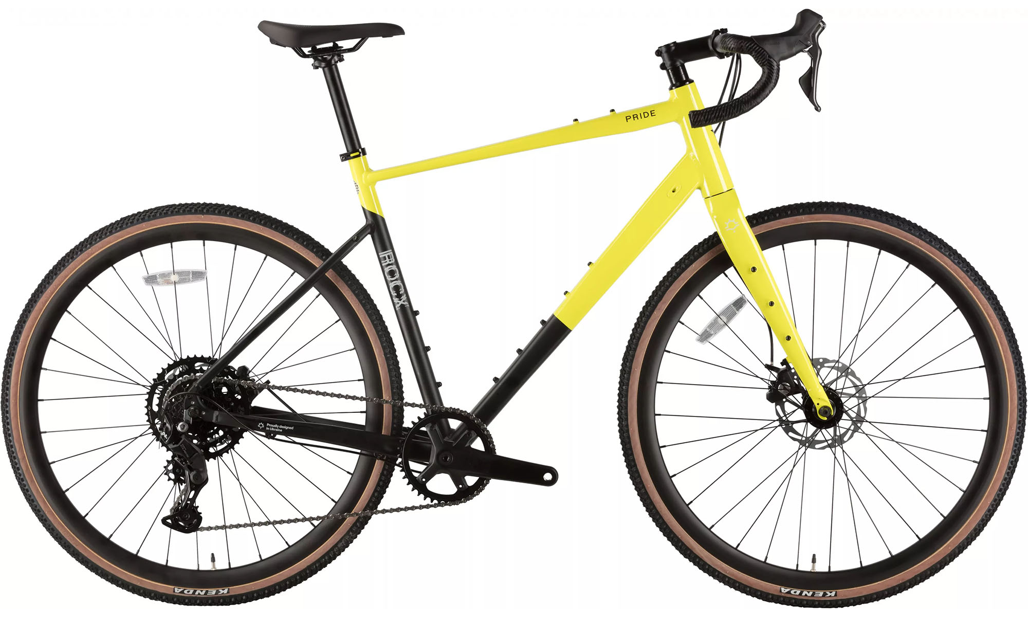 Велосипед Pride ROCX 8.1, 28", размер M, год 2026, желто-черный Велосипед Pride ROCX 8.1, 28", размер M, год 2026, желто-черный