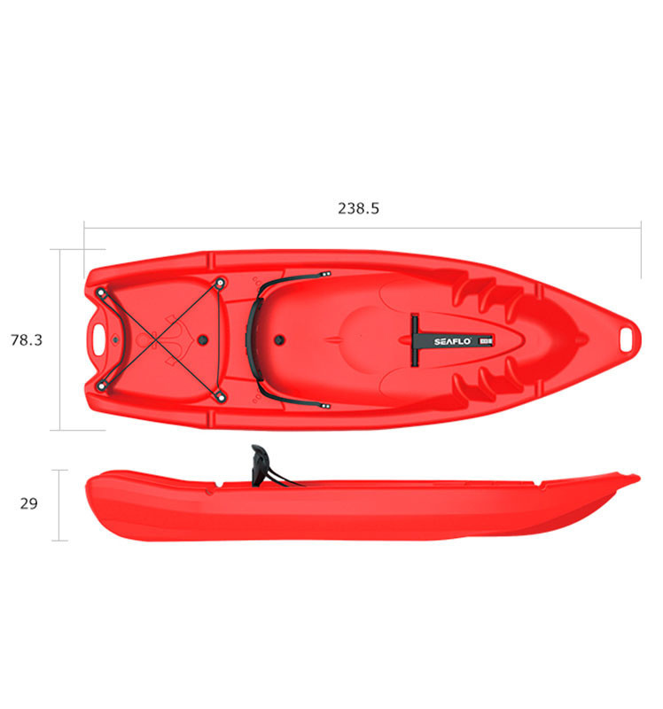 Каяк SeaFlo SF-2002, оранжевый 2