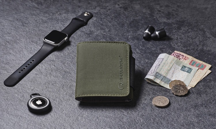 Кошелек Lifeventure Recycled RFID Wallet olive 3