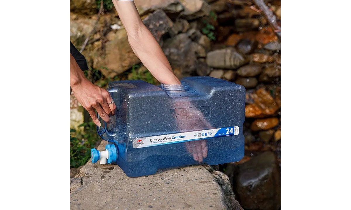 Каністра для води Naturehike NH18S024-T, 24 л, синя 3