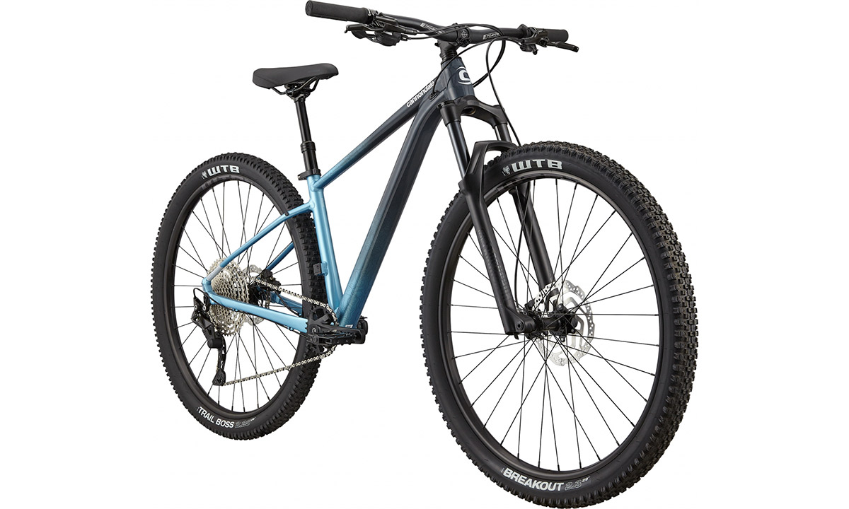 Фотографія Велосипед Cannondale TRAIL SE 3 Feminine 29" розмір S 2021 Чорно-блакитний 2